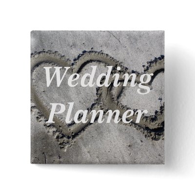 Wedding Planner Pinback Buttons