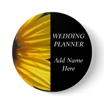 Wedding Planner Pinback Button