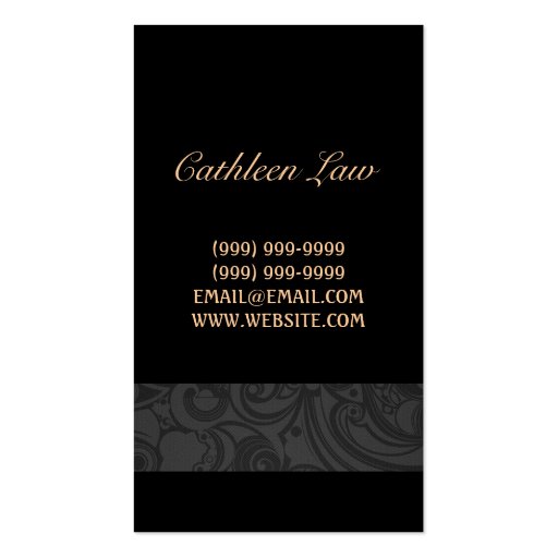 Wedding Planner, Catering, Food, Restaurant, Business Card Templates (back side)