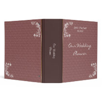 Wedding Planner Flourished Elegance Avery Binder