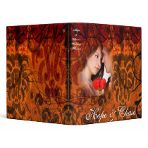 Wedding Planner Grunged Damask Photo Binder