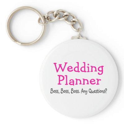 Wedding Planner Key Chains