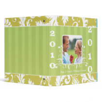 Wedding Planner Lime Striped Your Engagement Photo binders by samack Wedding Planner Lime Striped Your Engagement Photo binders