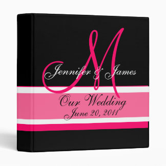 Wedding planning ring binder