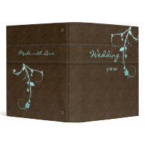 Wedding Planner Photo Binder Organizer Brown by spacards Wedding Planner Photo Binder Organizer Brown