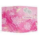 Wedding Planner - Pink binders by uniqueprints Wedding Planner - Pink binders