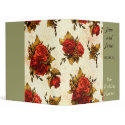 Wedding Planner Red Rose and Cream binders