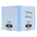 Wedding Planner Romancing Swans Wedding Set 3 Ring Binders
