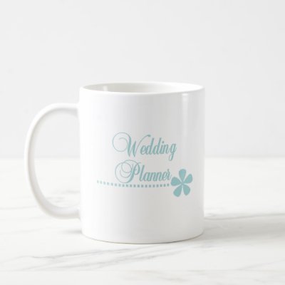 Wedding Planner Teal Elegance Coffee Mug