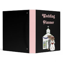 Wedding Planner Wedding Bear Collection 3 Ring Binders