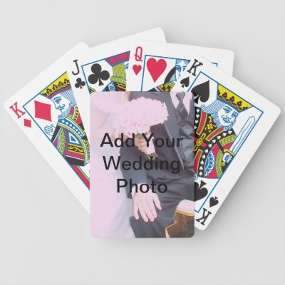 Wedding Playing Cards