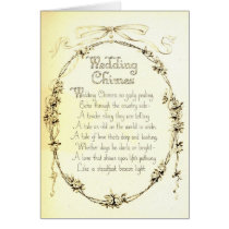 Wedding Poem cards