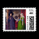 Wedding Portrait - Art Postage Stamp - Small stamps