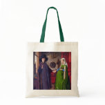 Wedding Portrait by Jan Van Eyck Canvas Bag