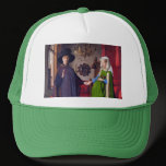 Wedding Portrait by Jan Van Eyck hats