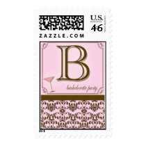 Wedding Postage - Bachelorette Party Stamps