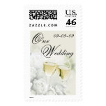 Wedding Postage - Champagne Toast Stamp
