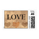 Wedding Postage - Floral Heart stamp