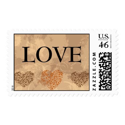 Wedding Postage - Floral Heart
