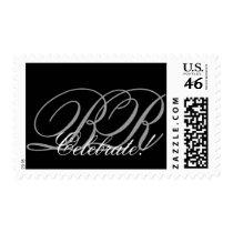 Wedding Postage Monogram Celebrate! postage