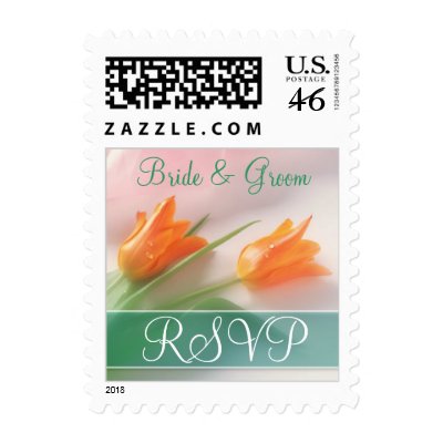 Wedding Postage - Small RSVP Reply Stamp