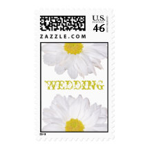 Wedding Postage Stamp - Daisy