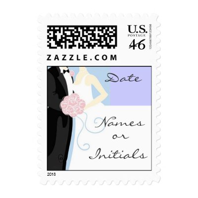 Wedding Postage Stamp I