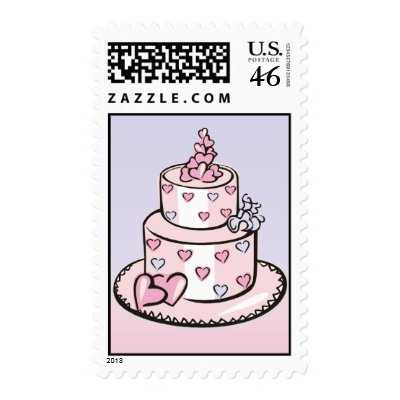 Wedding postage stamps