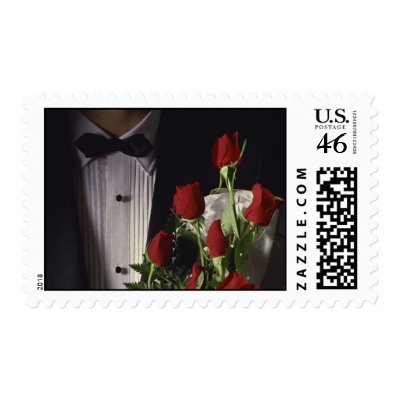 Wedding postage stamps by photoinspiration