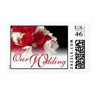 Wedding postage stamps stamp
