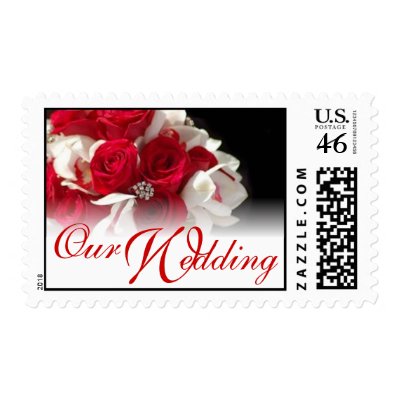 Wedding postage stamps