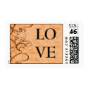 Wedding Postage - Swirl Love stamp