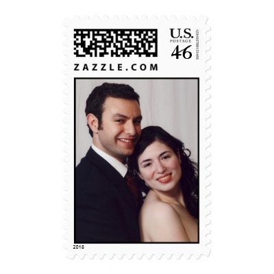 Wedding Postage with your engagement Photos