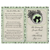 Wedding Program (Bifold Design) Flyers