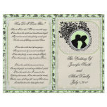 Wedding Program (Bifold Design) Flyers