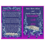 Wedding Program Flyers
