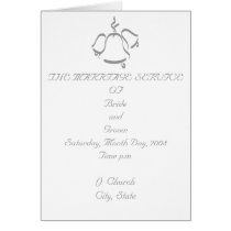 Wedding Program cards