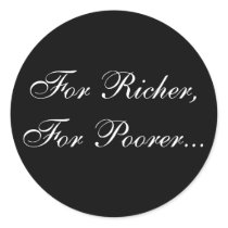 Wedding Promise Invitation Seal Round Stickers