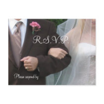 Wedding R.S.V.P. postcards by pnk_dia Wedding R.S.V.P. postcards