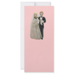 Wedding Rack Cards with Vintage Cake Topper