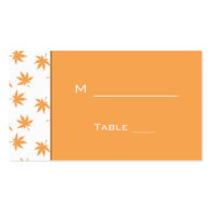 wedding reception dinner table # card for guest business card template