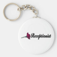 Wedding Receptionist Keychain
