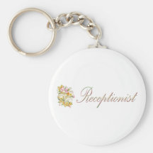 Wedding Receptionist Keychain