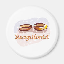 Wedding Receptionist Magnet