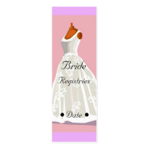 Wedding Registry Card profile cards