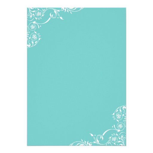 Wedding Rehearsal and Dinner Invitations | Aqua