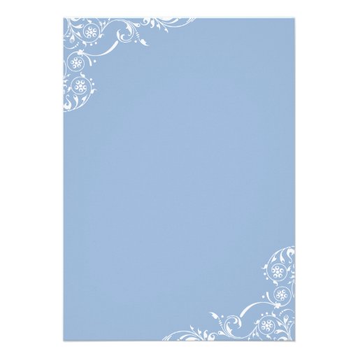 Wedding Rehearsal and Dinner Invitations | Blue