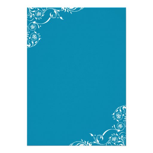Wedding Rehearsal and Dinner Invitations | Blue