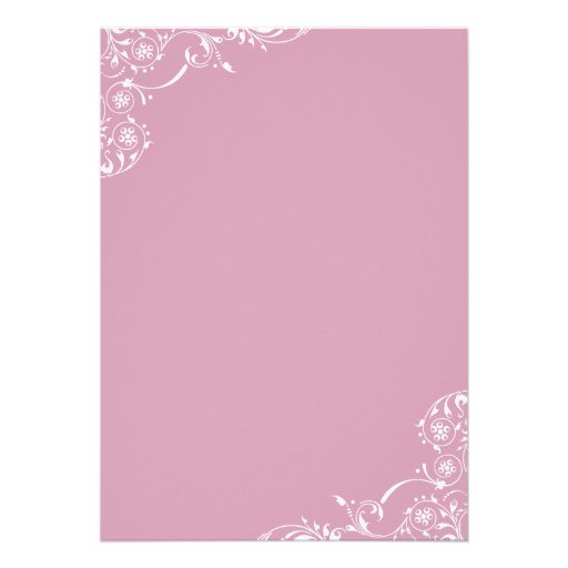 Wedding Rehearsal and Dinner Invitations | Pink