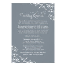 Wedding Rehearsal and Dinner Invitations | Slate